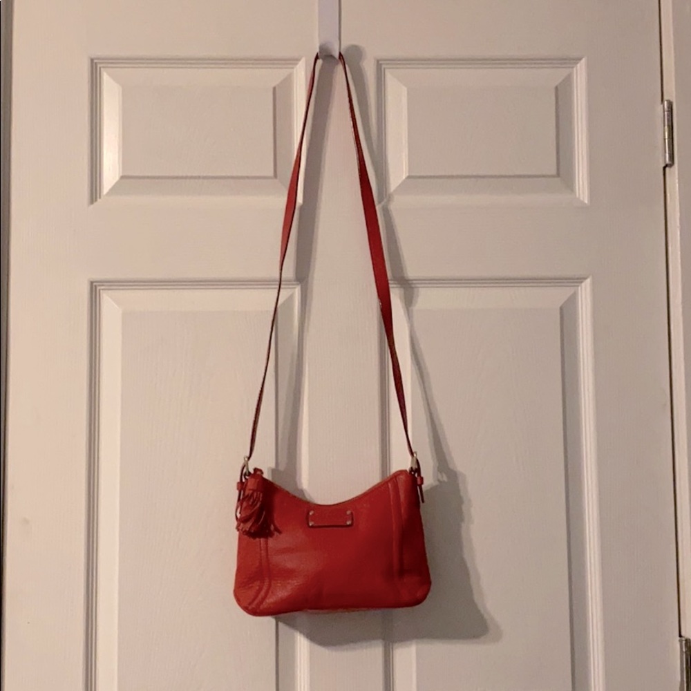 Red Kate Spade shoulder bag
